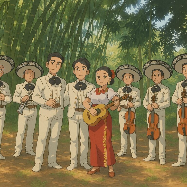 mariachis en cali estilo ghibli